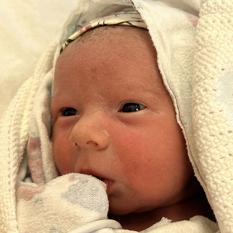 Amelia's first time seeing the world